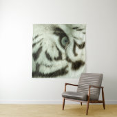 WEISSER TIGER-GESICHT WANDTEPPICH (Beispiel (Horizontal))