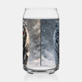 Weißer Tiger Glas kann Sci-Fi-Tier-Kunst (Links)