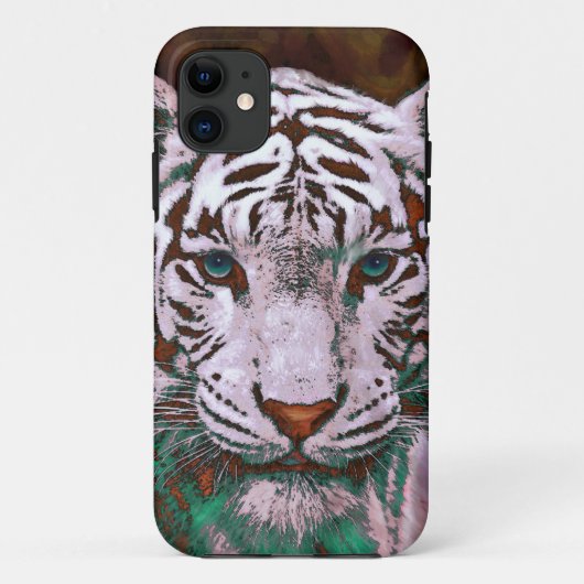 weißer Tiger iphone 5 Kasten Case-Mate iPhone Hülle (Rückseite)