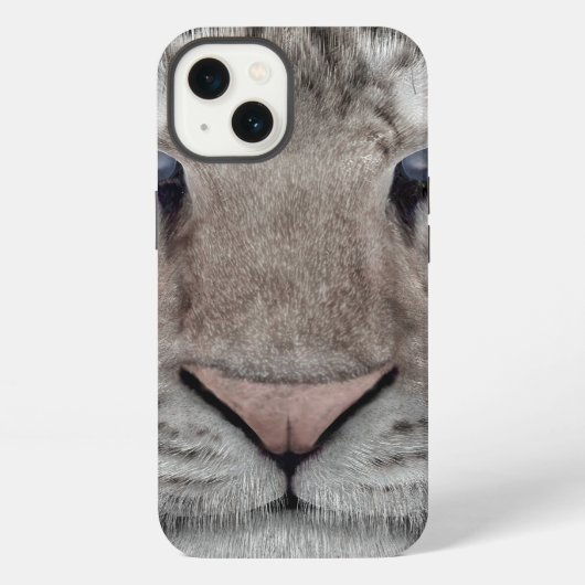 Weißer Tiger iPhone Hülle (Rückseite)