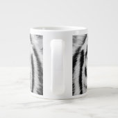 Weißer Tiger Jumbo-Tasse (Rückseite)