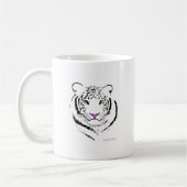 Weißer Tiger Kaffeetasse (Links)