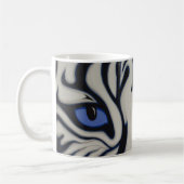 Weißer Tiger Kaffeetasse (Links)