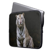 WEIßER TIGER LAPTOPSCHUTZHÜLLE (Vorderseite Links)