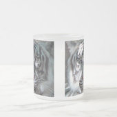 Weißer Tiger Mattglastasse (Mittel)