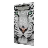 Weißer Tiger Mini Klemmbrett (Gewinkelt2)