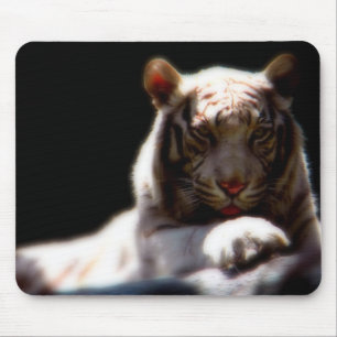 Weißer Tiger Mirage Mousepad