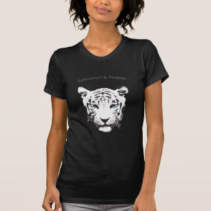 Weißer Tiger mit blauen Augen T-Shirt