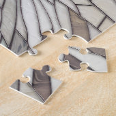 Weißer Tiger - Mosaikkunst aus Glas Puzzle (Seite)