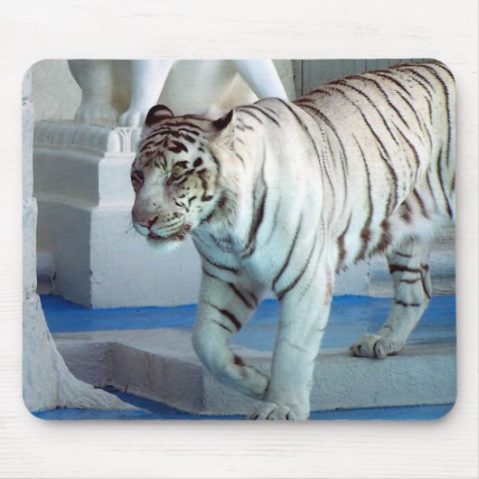 Weißer Tiger Mousepad (Vorne)
