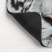 Weißer Tiger Mousepad (Ecke)