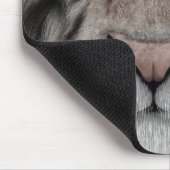 Weißer Tiger Mousepad (Ecke)