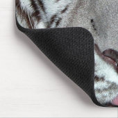 Weißer Tiger Mousepad (Ecke)