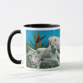 Weißer Tiger Mug03 Tasse (Links)