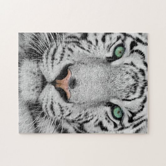 Weißer Tiger Puzzle (Horizontal)