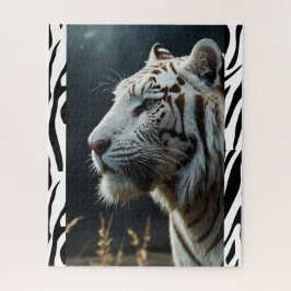 Weißer Tiger Puzzle