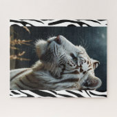 Weißer Tiger Puzzle (Horizontal)