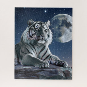 Weißer Tiger Puzzle