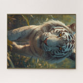 Weißer Tiger Puzzle (Horizontal)