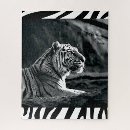 Weißer Tiger Puzzle
