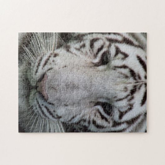 Weißer Tiger Puzzle (Horizontal)