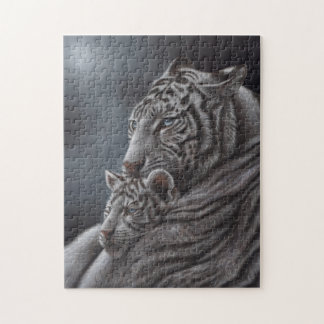 Weißer Tiger Puzzle