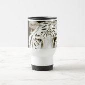 Weißer Tiger Reisebecher (Mittel)