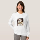 Weißer Tiger T-Shirt (Vorne ganz)