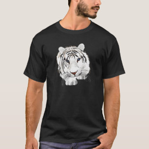 Weißer Tiger-T - Shirt