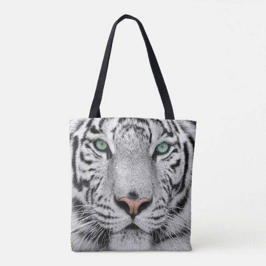 Weißer Tiger Tasche (Rückseite)