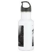 Weißer Tiger Trinkflasche (Rückseite)