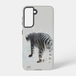 Weißer Tiger Wildtier Samsung Galaxy Hülle