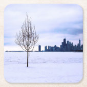 Weißer Traum - Untersetzer (Vorderseite)