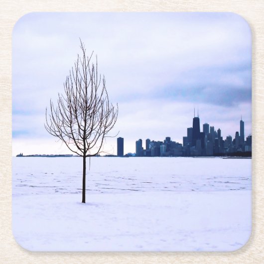 Weißer Traum - Untersetzer (Vorderseite)