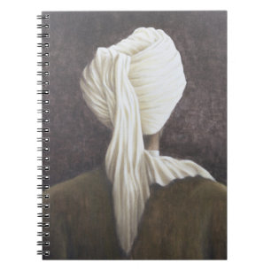 Weißer Turban 2005 Notizblock
