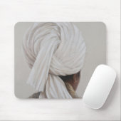 Weißer Turban 2014 Mousepad (Mit Mouse)