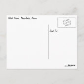 Weißer Turm, Postkarte Saloniki, Griechenland (Rückseite)