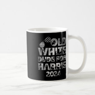 Weißer Typ für Harris Kamala Harris 2024 Präsident Kaffeetasse