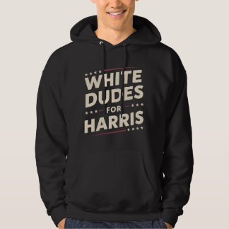 Weißer Typ für Kamala Harris Abstimmung 2024 Hoodie