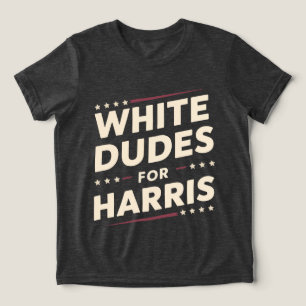 Weißer Typ für Kamala Harris Abstimmung 2024 Tri-Blend Shirt