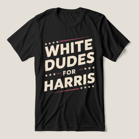 Weißer Typ für Kamala Harris Abstimmung 2024 Tri-Blend Shirt (Design Vorderseite)