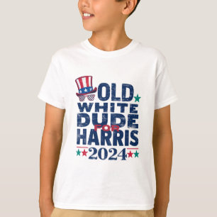 Weißer Typ für Kamala-harris Erste weibliche Präsi T-Shirt