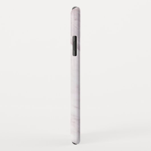 Weißer und Azalea Marmorstein Case-Mate iPhone Hülle (Hinten/Rechts)