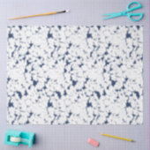 weißer und blauer Hintergrund mit einem Muster Seidenpapier (Basteln)