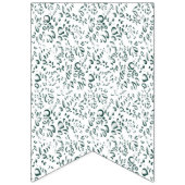 weißer und blauer Hintergrund mit einem Muster Wimpelkette (Zweite Fahne)