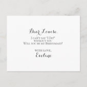 Weißer und goldener Marmor Einladungspostkarte (Rückseite)