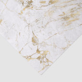 Weißer und goldener Marmor Seidenpapier (Ausschnitt)