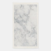 Weißer und grauer Marmor Serviette (Vorderseite)