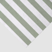 Weißer und grüner Streifen Seidenpapier (Detail)