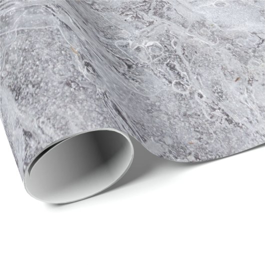 Weißer und hellgrauer Hintergrund Geschenkpapier (Rolleneckpunkt)